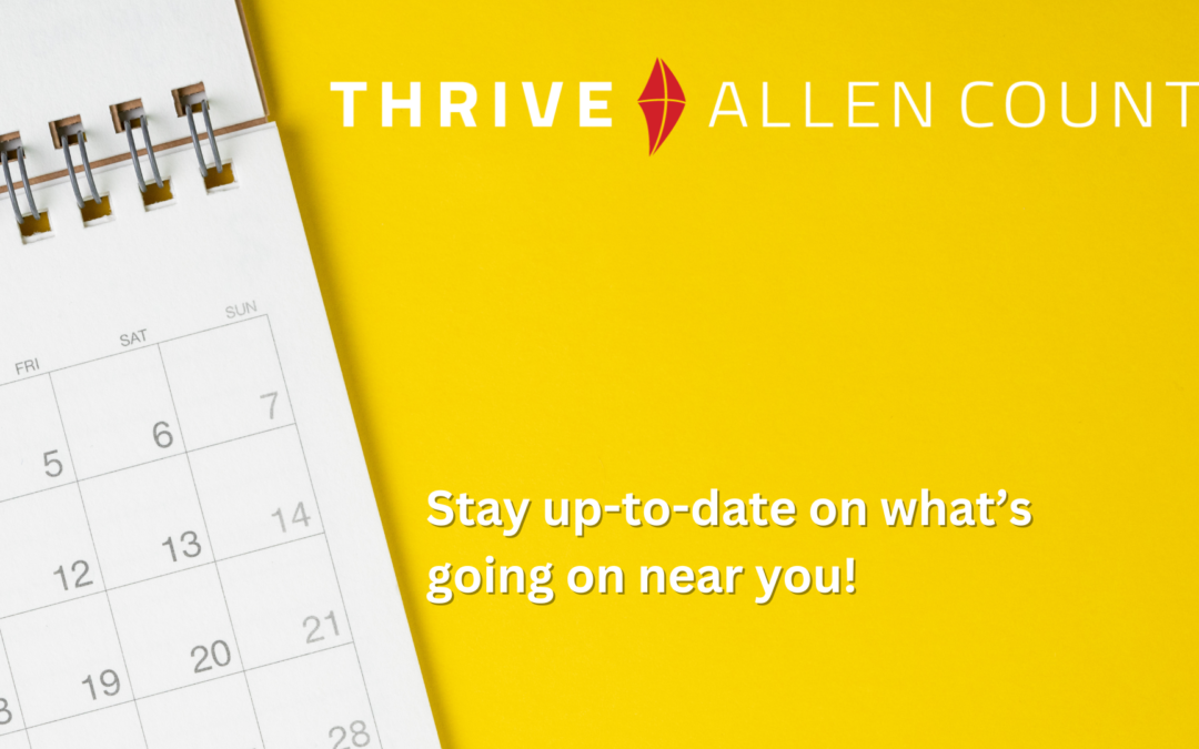 Stay up-to-date with our Community Calendar!