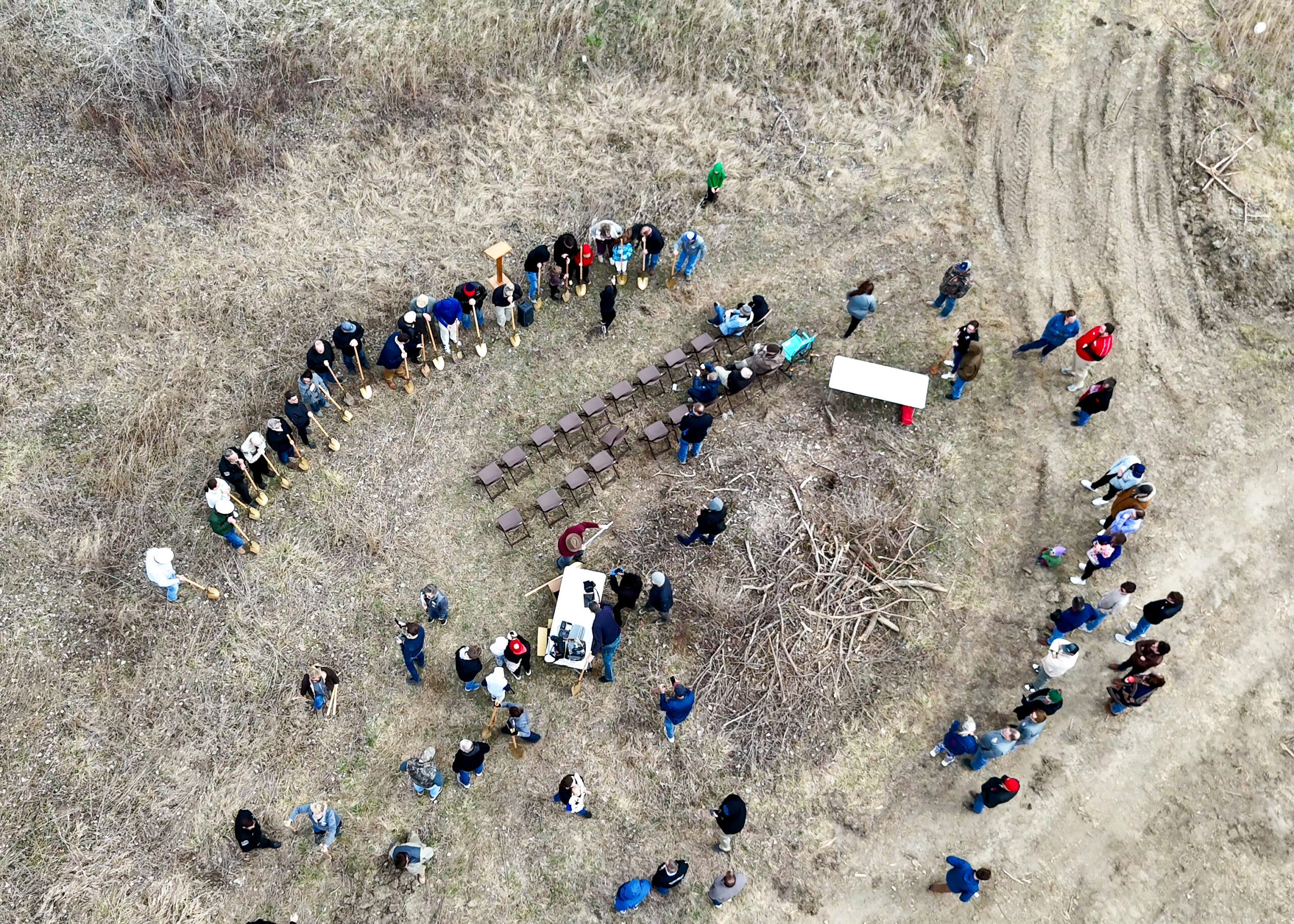Lehigh Portland State Park Visitor Center Groundbreaking Ceremony Held Today