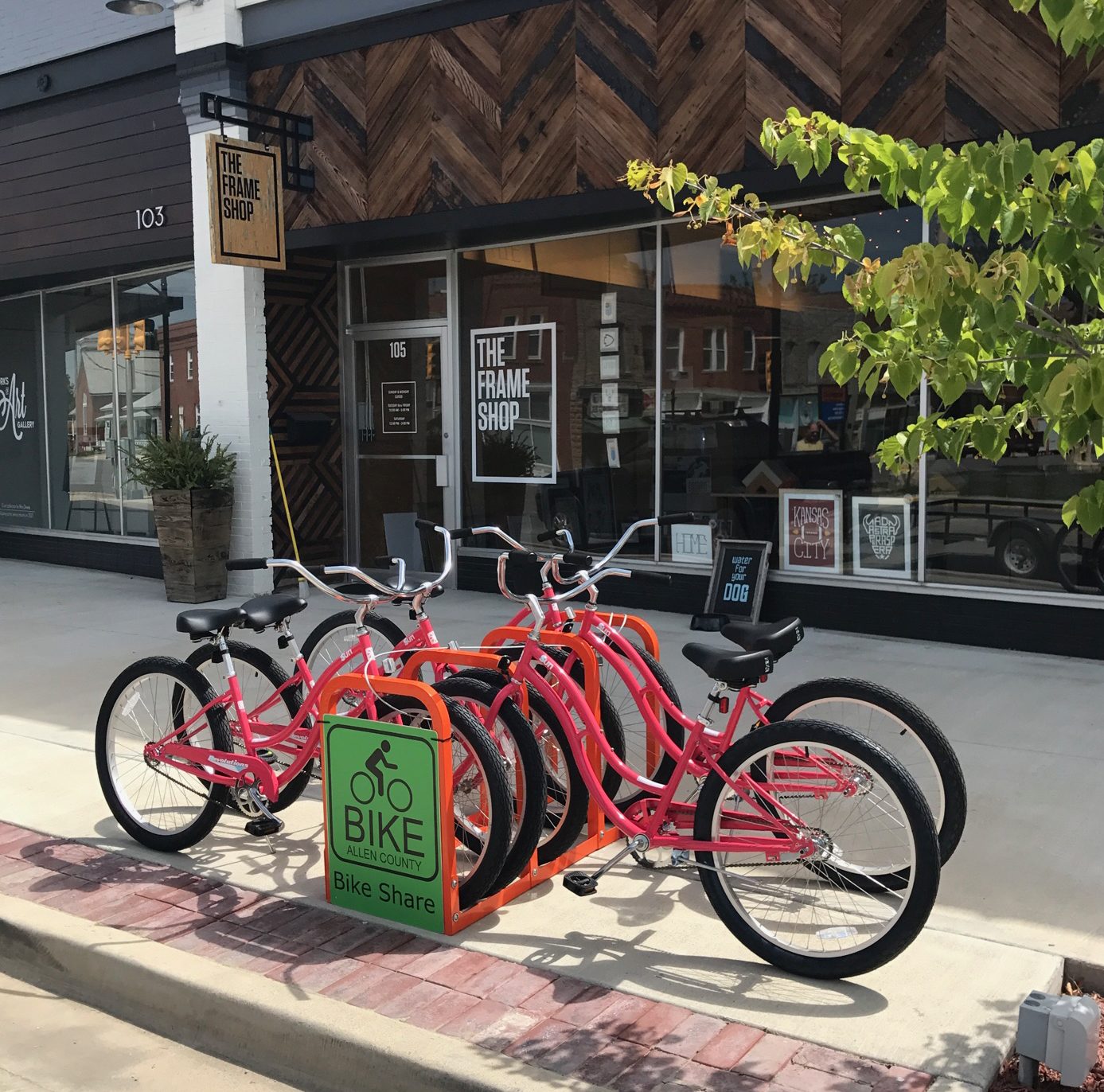 Allen County Bike Share Opens New Location in Humboldt