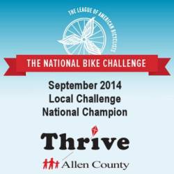 National Bike Challenge September 2014 Local Challenge Champion