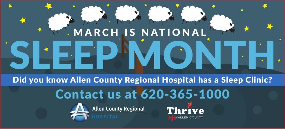 March is National Sleep Month