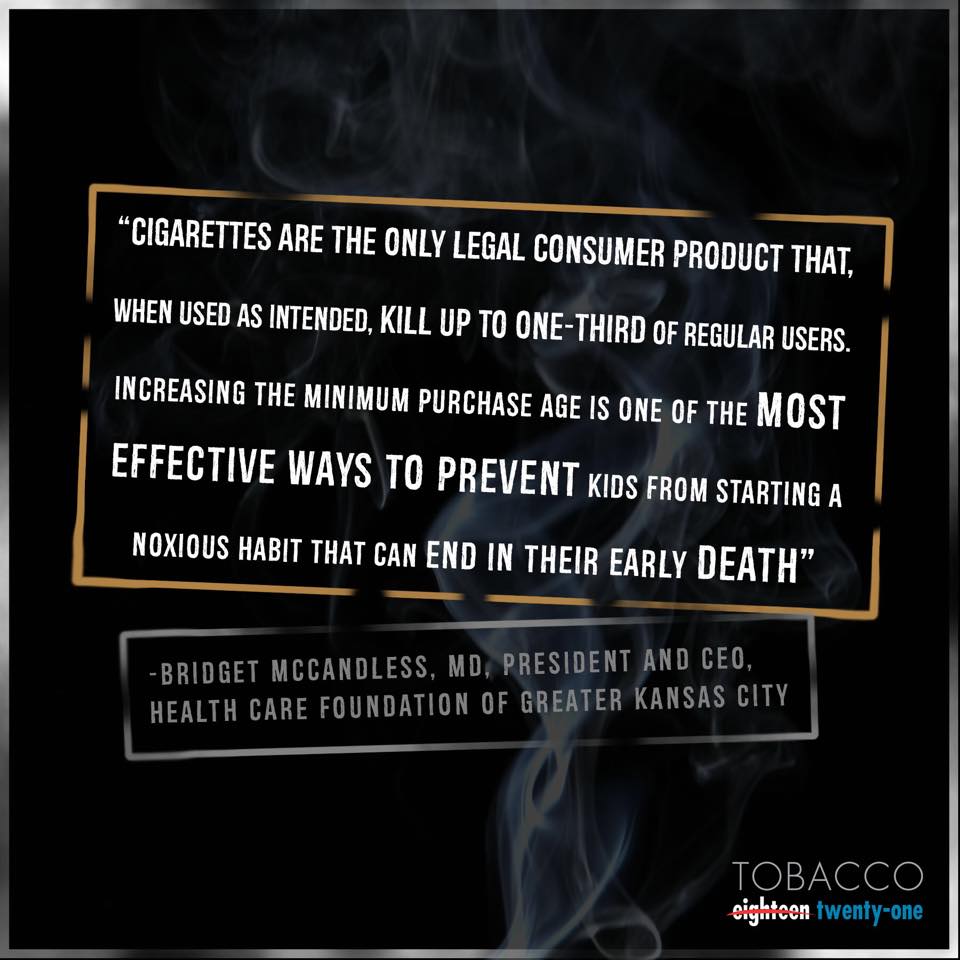 Iola Tobacco21 Ordinance Protects Minors From Tobacco Addiction