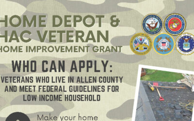 Home Improvement Opportunity for Allen County Veterans!